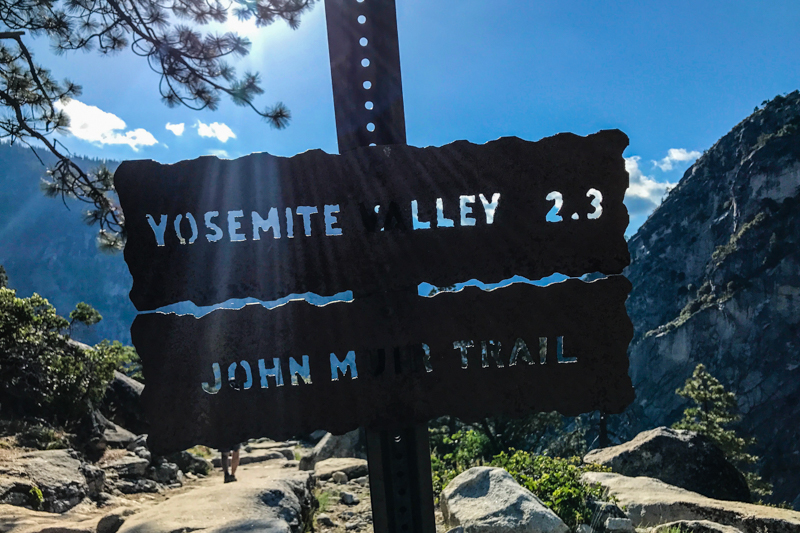 Trilhas no Yosemite Valley