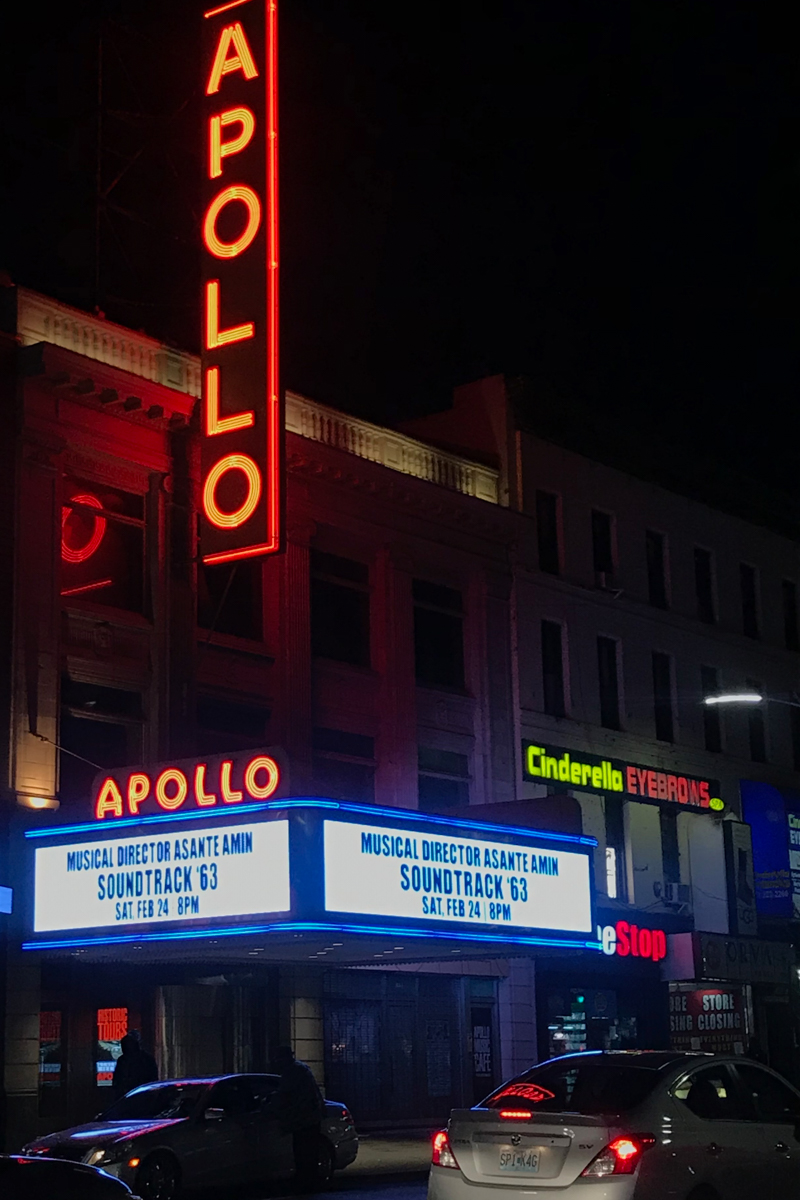Famosa casa de shows no Harlem: Apollo Theatre