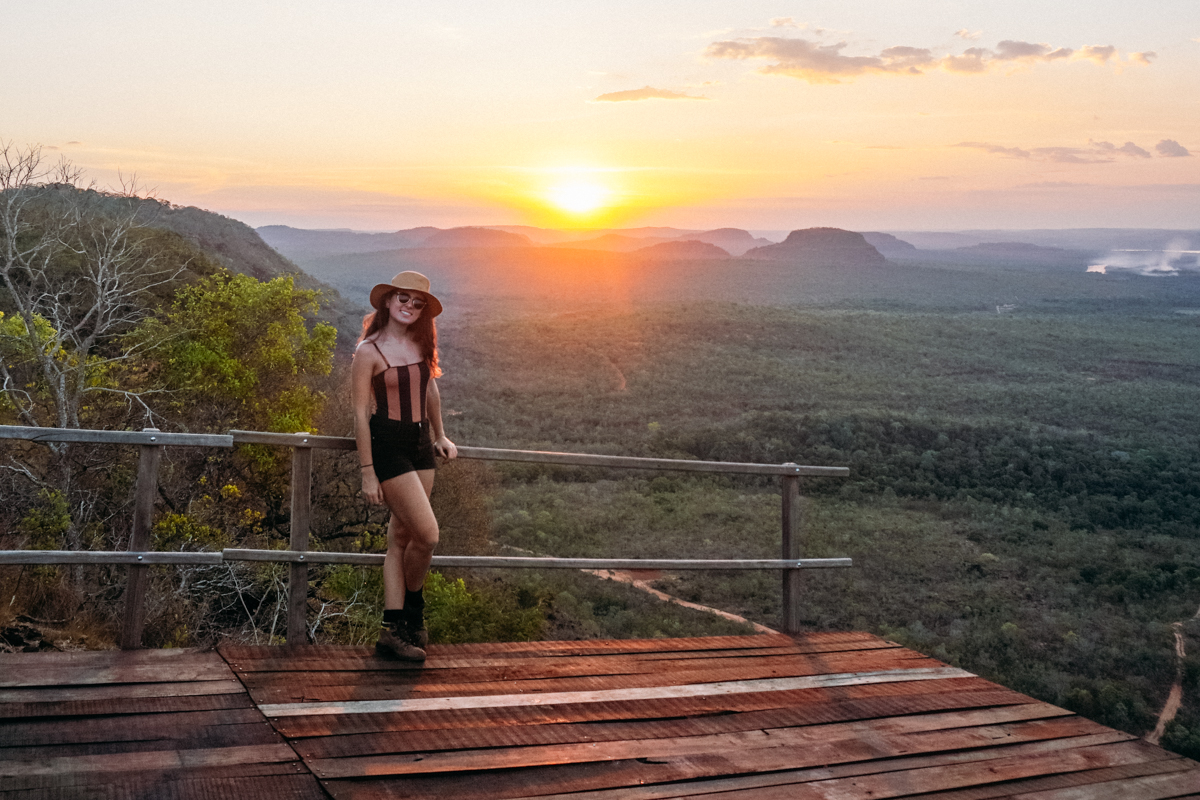 chapada das mesas pôr do sol