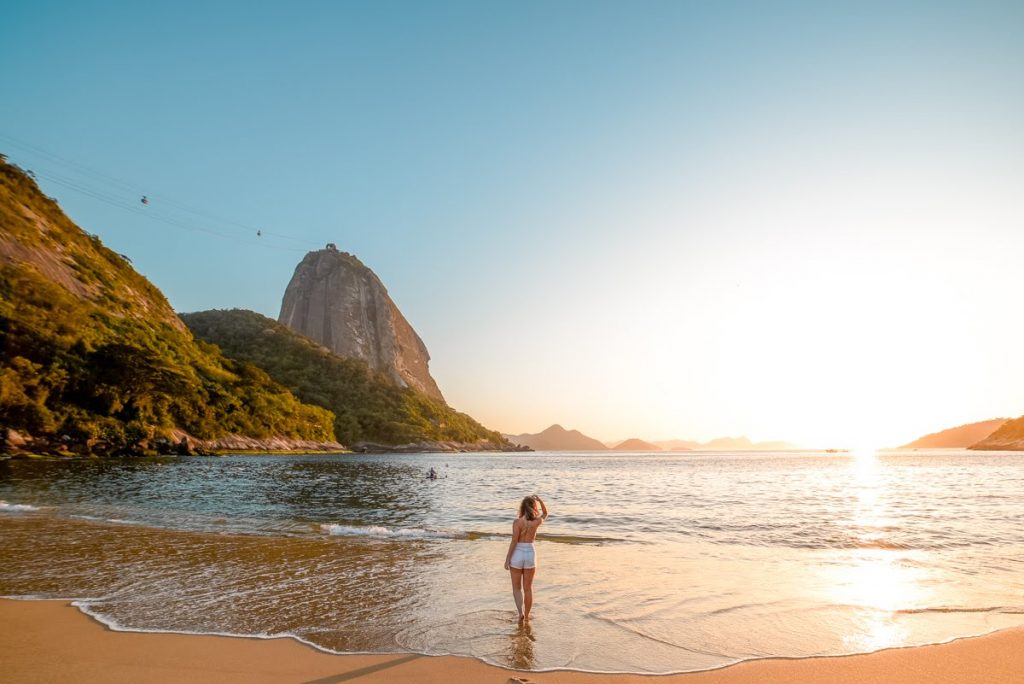 Fotos no Rio de Janeiro: Nascer do sol na Praia Vermelha