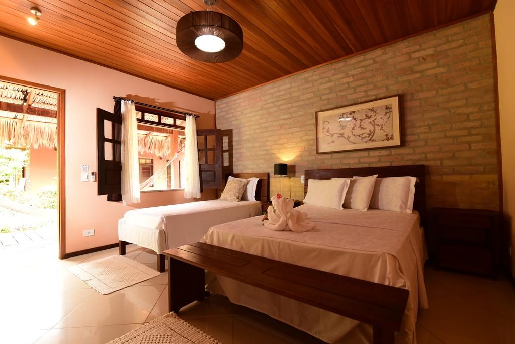Quarto superior da Pousada Encantes do Nordeste