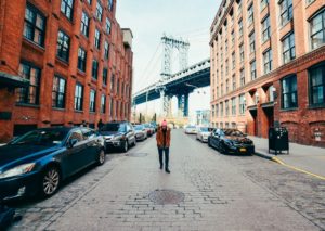 Ruas do DUMBO em Nova York