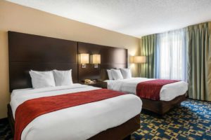 Quarto do Comfort Inn & Suites near Universal Orlando Resort