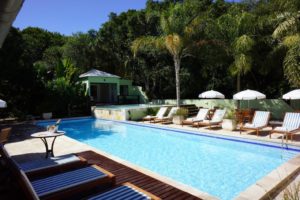 Piscina da Pousada Águas Claras