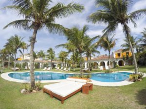 Área externa do Villa Raphael em Búzios
