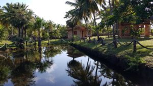 Área externa da Pousada Rancho do Buna