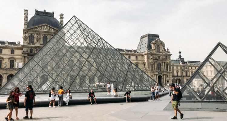 ingresso museu do louvre