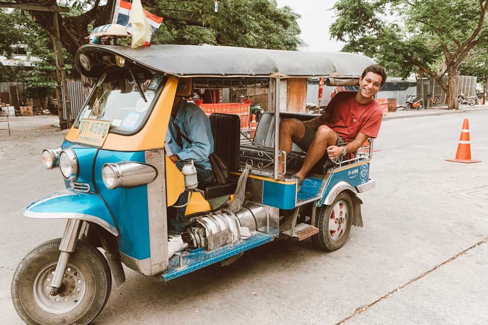 o que fazer bangkok tuktuk