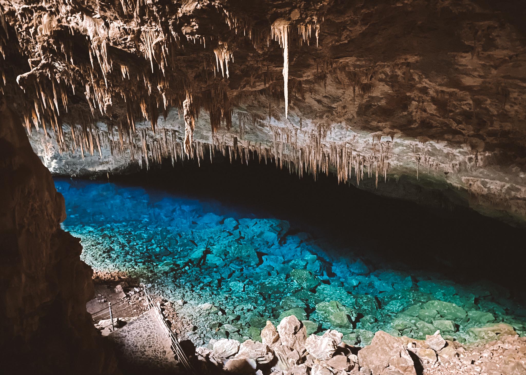 gruta do lago azul
