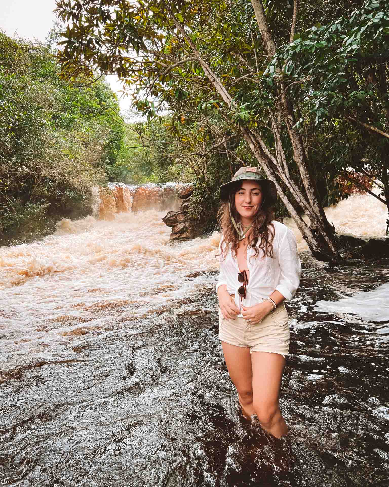 Cachoeiras em Presidente Figueiredo na época das chuvas