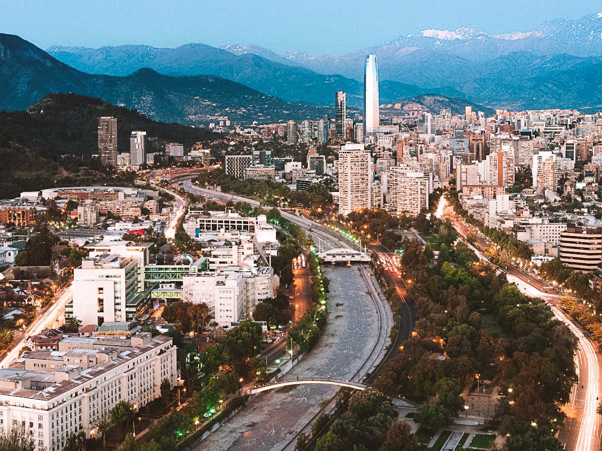 melhores bairros para se hospedar em Santiago Chile