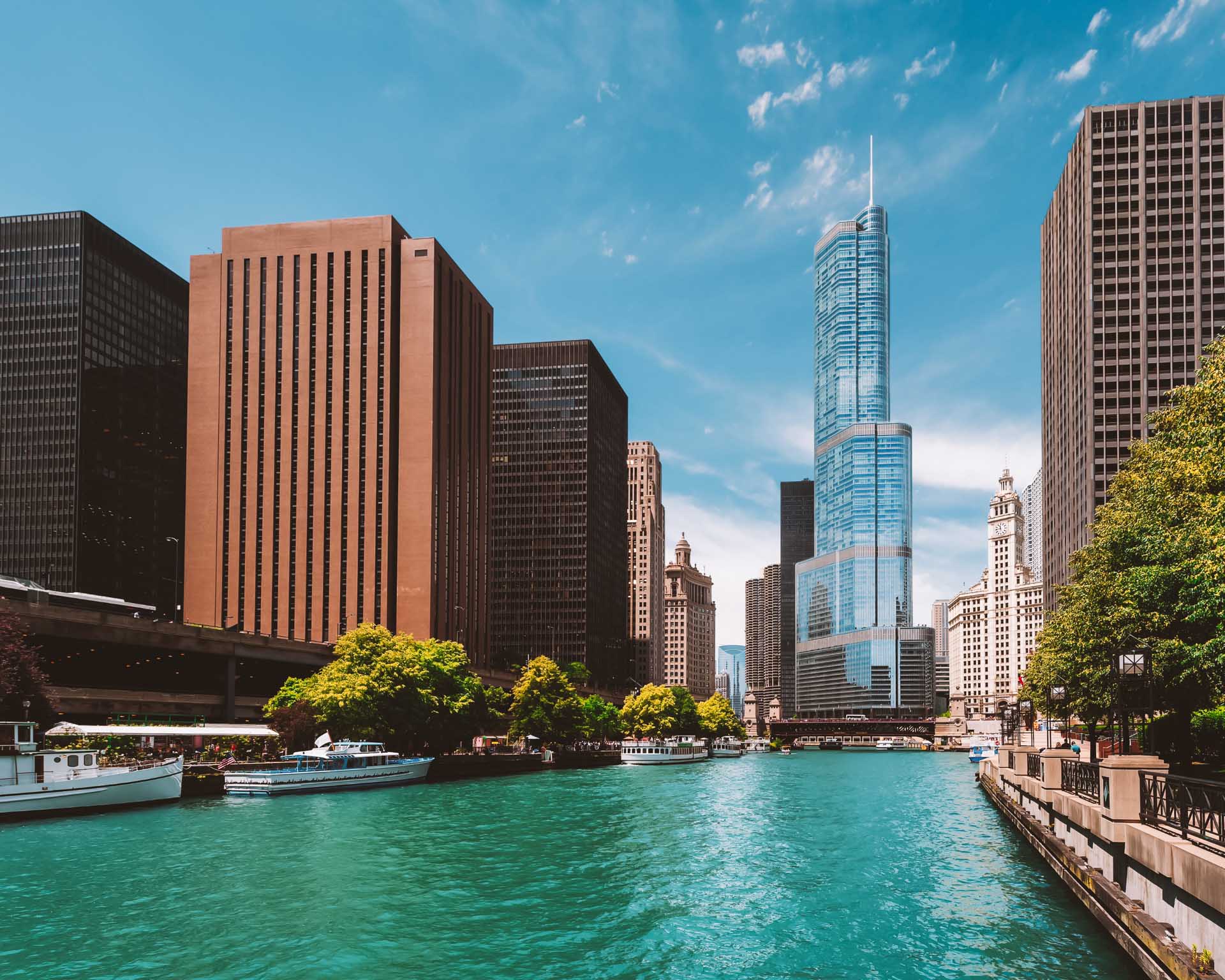 pontos turisticos chicago river